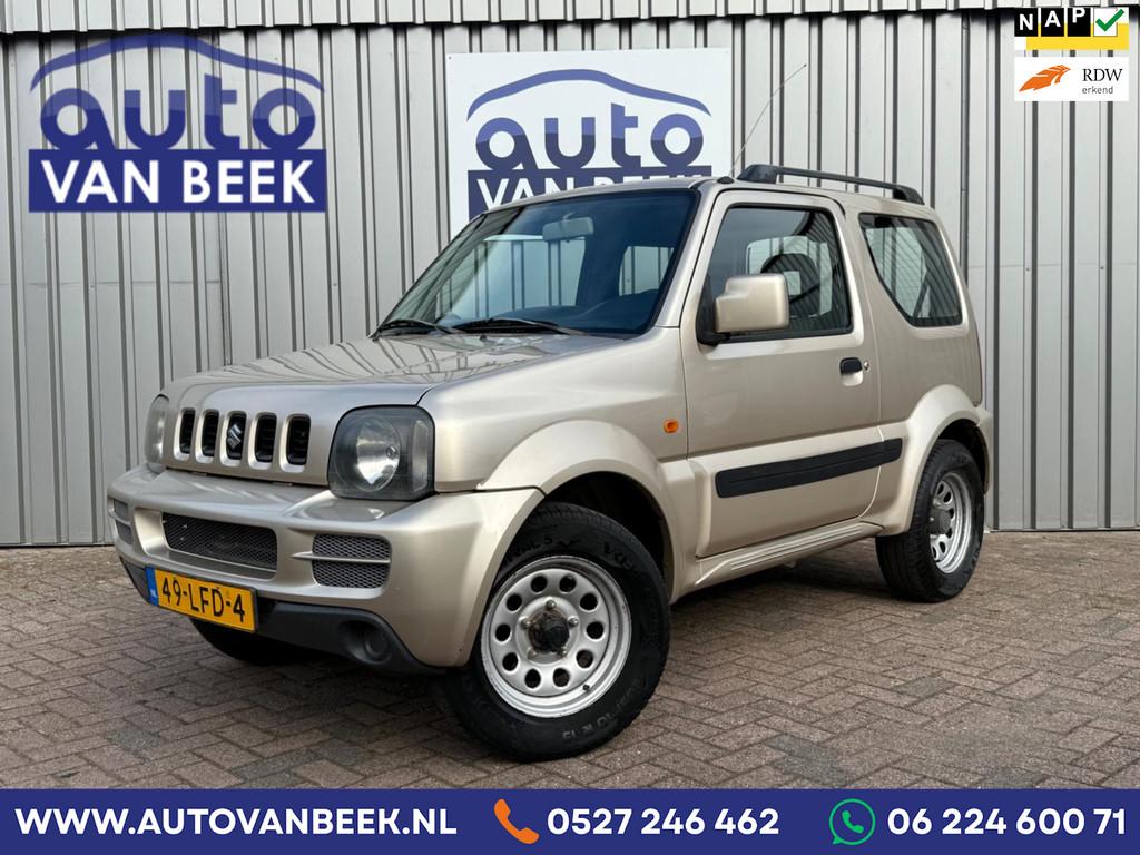 Suzuki Jimny 1.3 JLX|Gereviseerd|LPG|Automaat, Auto's, Suzuki, Bedrijf, Te koop, Jimny, 4x4, ABS, Airbags, Centrale vergrendeling