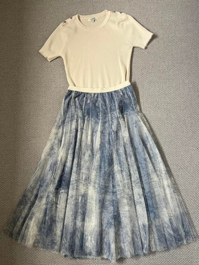 Tule rok met shirt, Kleding | Dames, Rokken, Ophalen of Verzenden, Zo goed als nieuw, Onder de knie