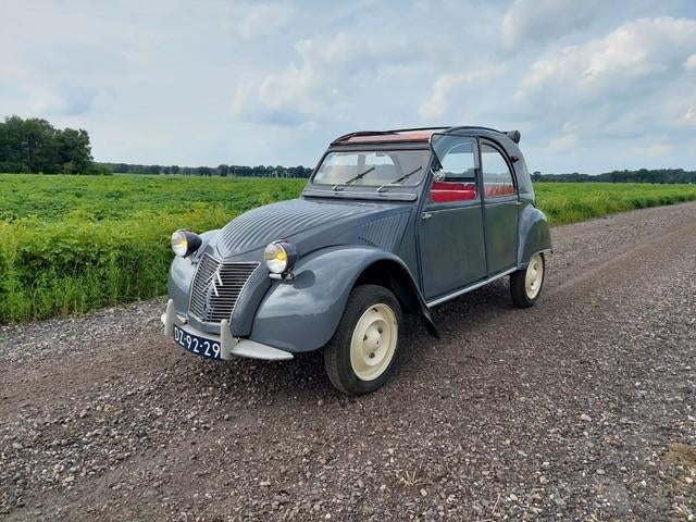 Citroën 2CV AZ 1959 met de originele aankoop factuur, Auto's, 2CV, Particulier, Sedan, 530 kg