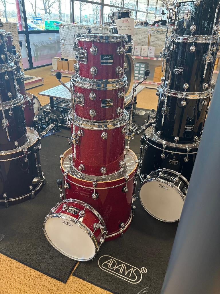 Drumstel Adams 7000 Vital 20 Studio 20 10 12 14 14, -, -, Nieuw, Adams