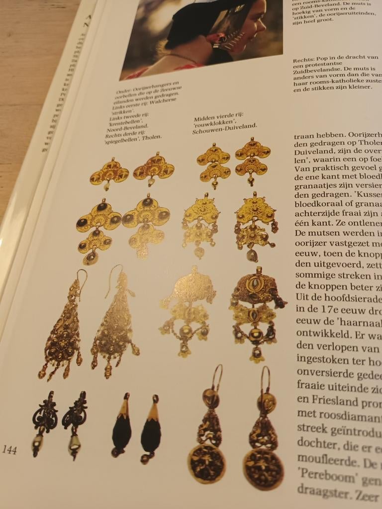 Klederdracht sieraden enz. Pracht bij de Dracht, Ophalen of Verzenden, Zo goed als nieuw, Mode algemeen