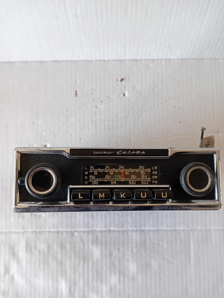 Autoradio BECKER Europa, Auto diversen, Ophalen of Verzenden