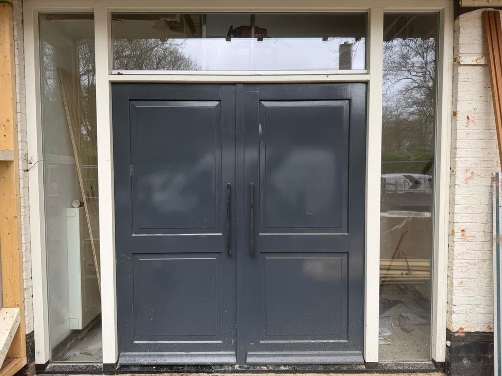 Voordeur pui kozijn deur, Ophalen, Deurkozijn, 225 cm of meer, Zo goed als nieuw