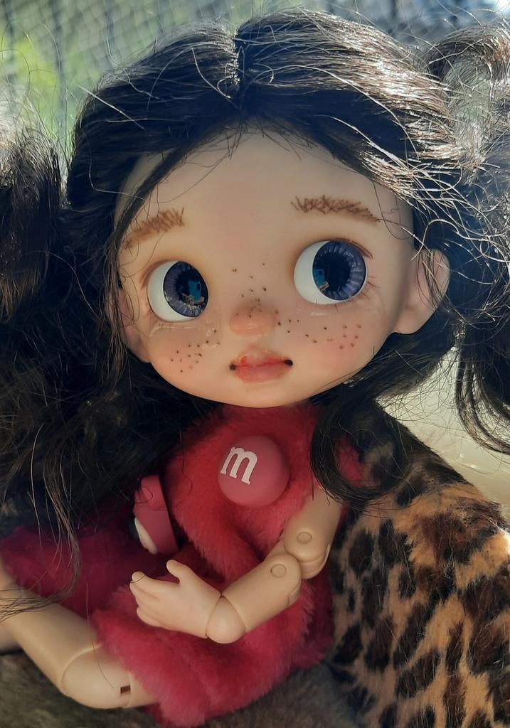 Bjd 21 cm Stodoll, geïnspireerd door toy story boo., Verzamelen, Poppen, Ophalen of Verzenden, Zo goed als nieuw, Pop