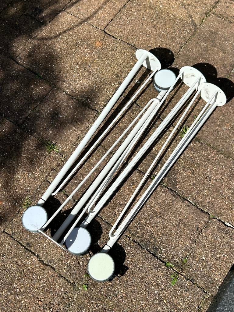 Krille ikea tafelpoot wit 70 cm, Diversen, Bureau-accessoires, Ophalen, Zo goed als nieuw