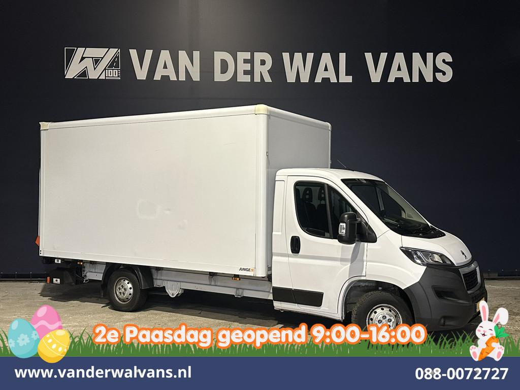 Peugeot Boxer 2.2 BlueHDi 141pk Bakwagen 436cm Lang Laadklep, Auto's, Bestelauto's, Voorwielaandrijving, Stof, Gebruikt, 4 cilinders