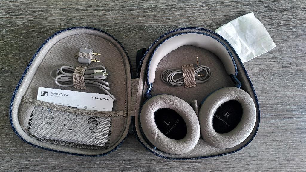 Sennheiser Momentum 4 Blauw, Ophalen, Sennheiser, Zo goed als nieuw, Over oor (circumaural)