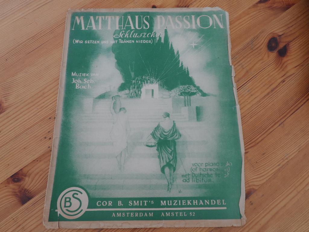 Bach - matthaus passion, Klassiek, Ophalen of Verzenden, Artiest of Componist, Gebruikt