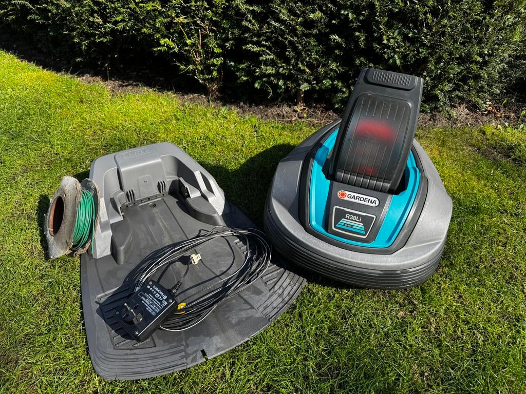 Robotmaaier gardena R38Li, Ophalen, Gebruikt, Minder dan 20 cm