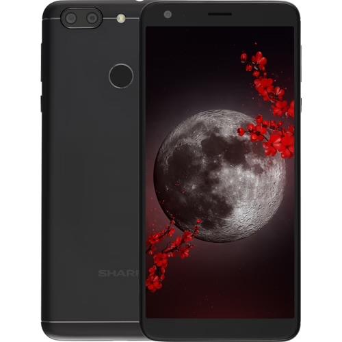 Sharp smartphone zwart, Telecommunicatie, Mobiele telefoons | Overige merken, Gebruikt, Zonder abonnement, Zonder simlock, Overige modellen