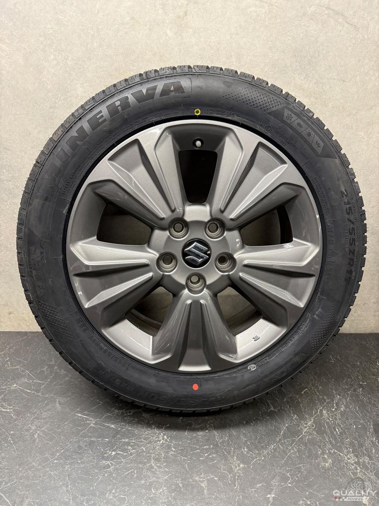 5x114,3 17” Suzuki Vitara, S-Cross, SX4 Velgen + Banden 215/, Auto-onderdelen, Banden en Velgen, -, -, Banden en Velgen, 17 inch