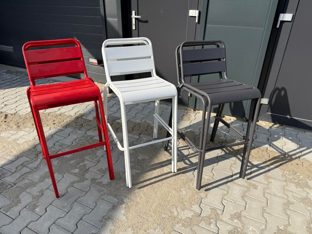 Moderne Barkrukken  – Binnen & Buiten – Diverse Kleuren, Ophalen, 5 krukken of meer, 60 tot 90 cm, Nieuw