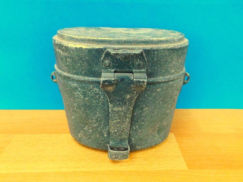 aluminium gamel met afneembare deksel, Ophalen of Verzenden