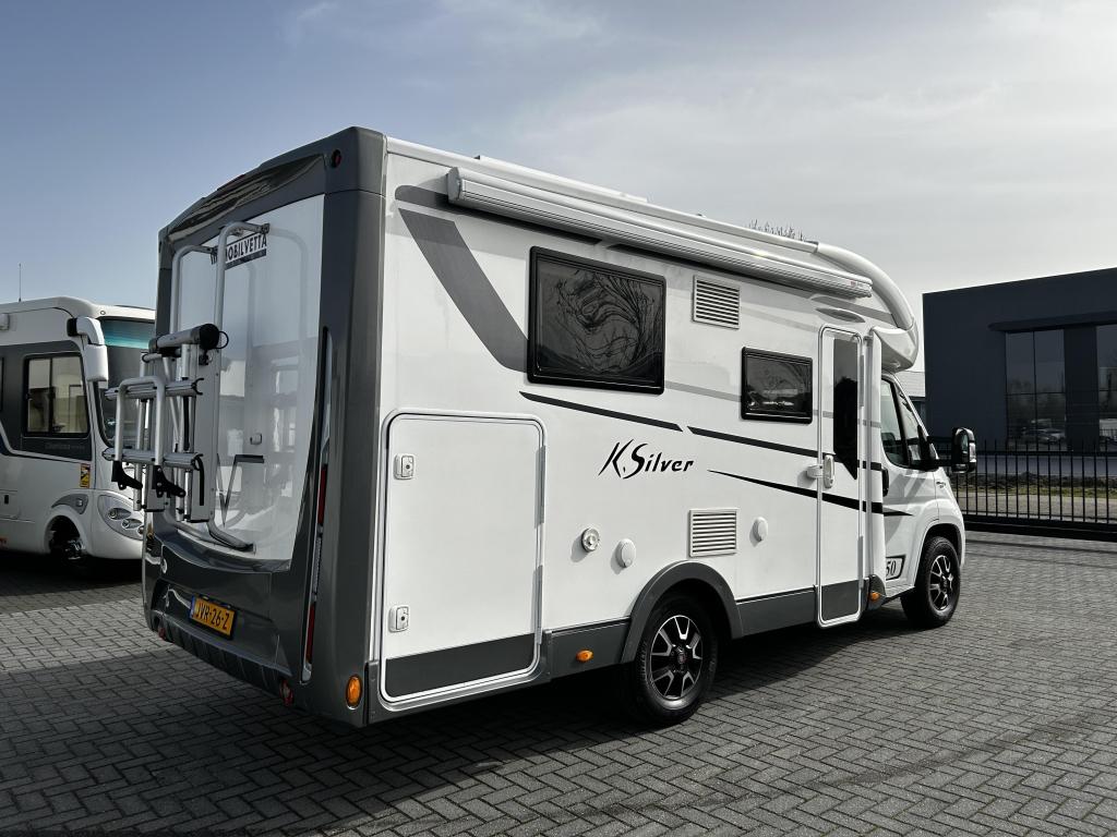 Mobilvetta K-Silver 50 Queensbed/6.50m/euro-6/2019/uniek, Overige merken, Fiat, Bedrijf, Tot en met 3
