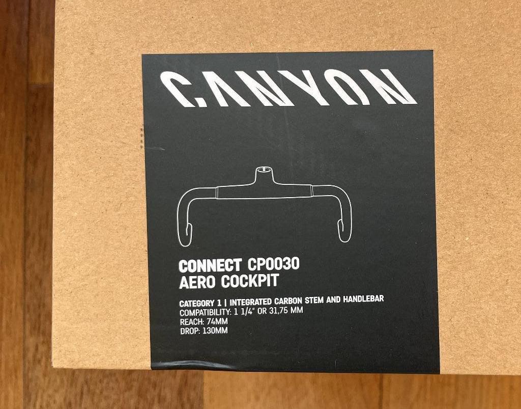 Canyon CP0030 stuur - 41cm breed, Fietsen en Brommers, Canyon, Stuur, Ophalen of Verzenden, Zo goed als nieuw