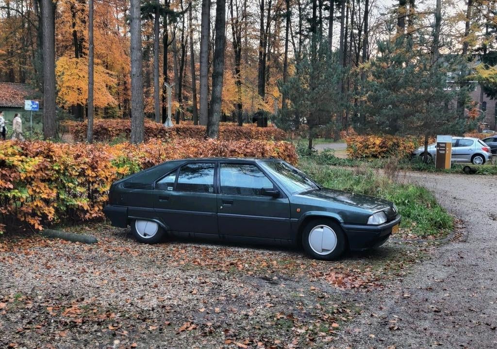 Citroën BX 1.6 TZI AUT U9 1991 Groen, Auto's, Citroën, Stof, BX, Origineel Nederlands, Grijs