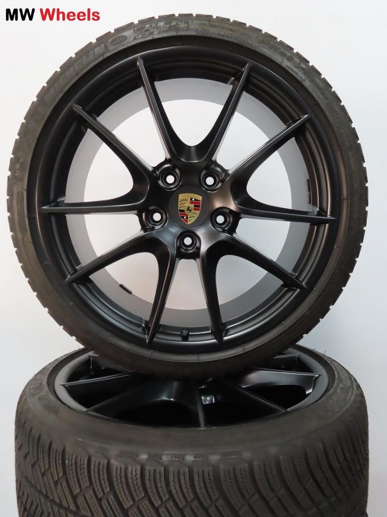 Porsche 20 inch velgen 911 991 Carrera 4 en 4 S winterbanden, Auto-onderdelen, Banden en Velgen, -, -, Banden en Velgen, 20 inch