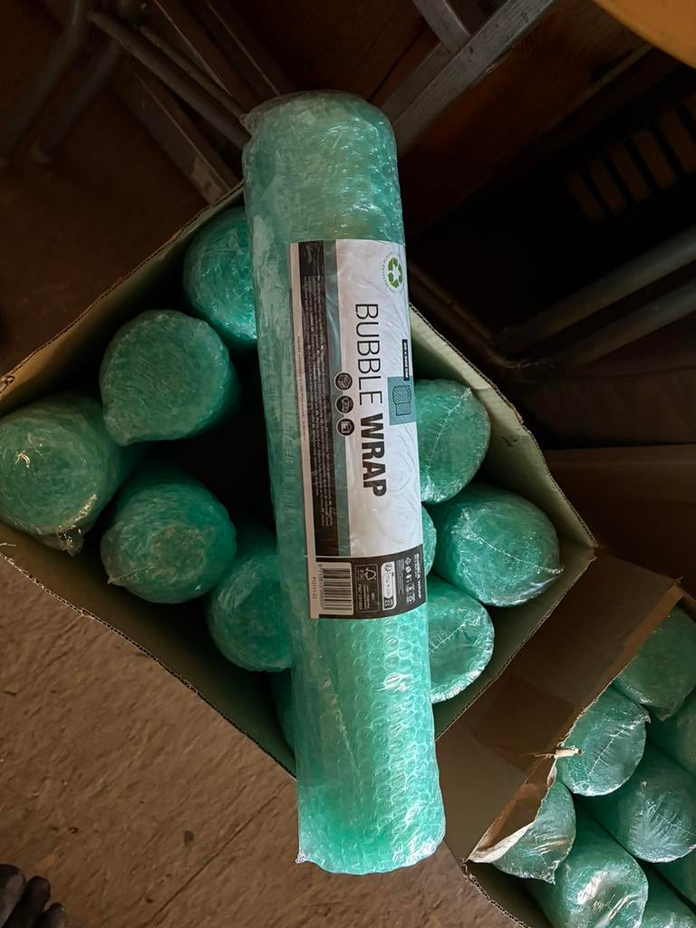 24 rollen bubbel plastic wrap, Ophalen, Nieuw, 5 tot 10 m², Folie