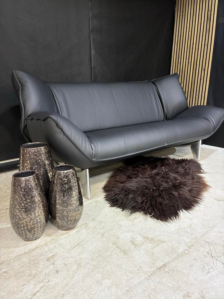 Leolux Tango 3-zits bank - Nieuw leer, Ophalen, Leolux, ., Driepersoons