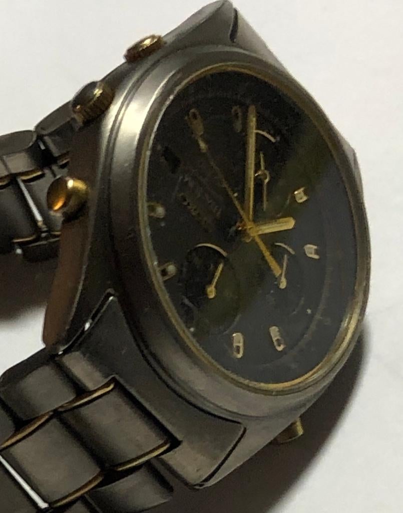 Vintage Seiko SQ100 horloge, Sieraden, Tassen en Uiterlijk, Horloges | Heren, Gebruikt, Polshorloge, Overige materialen, Ophalen of Verzenden