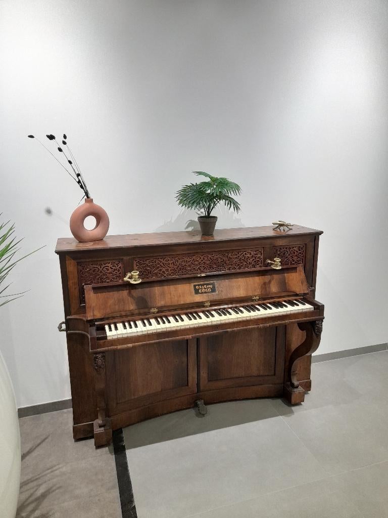 Piano uit de Gouden eeuw 1844, Ophalen, Gebruikt, Bruin, Piano