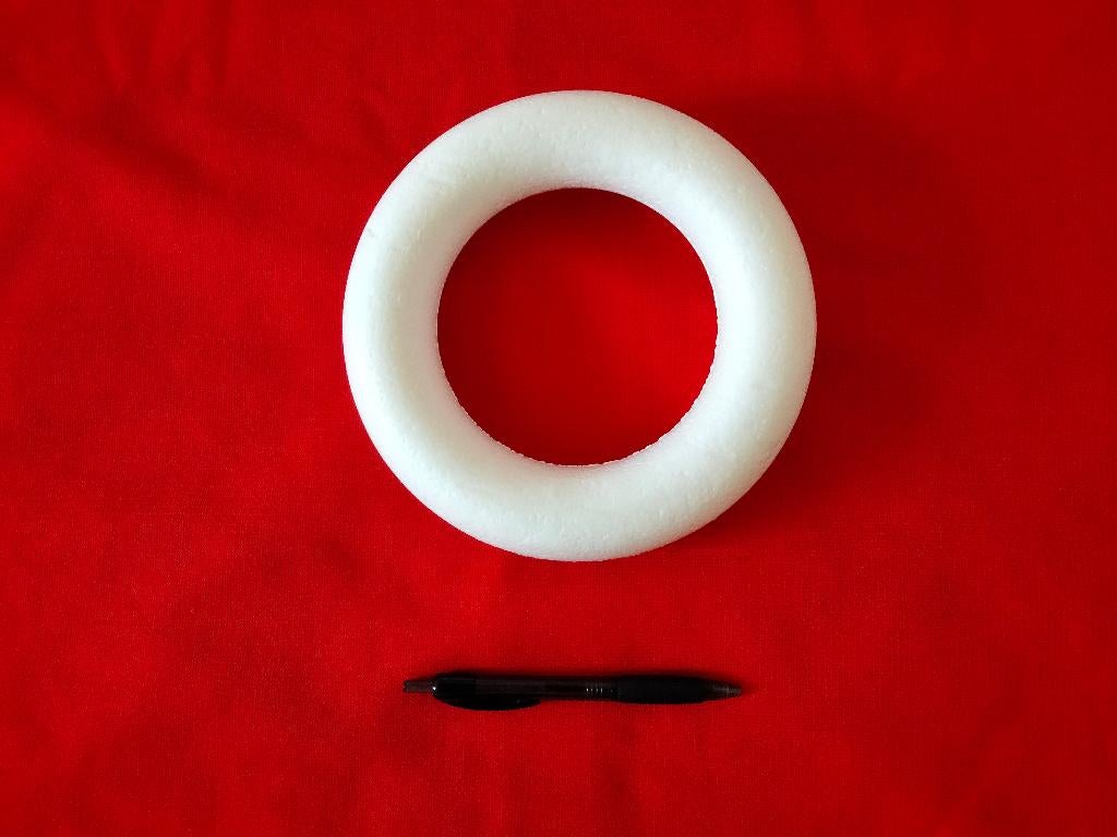 piepschuim cirkel, Ophalen, Materiaal