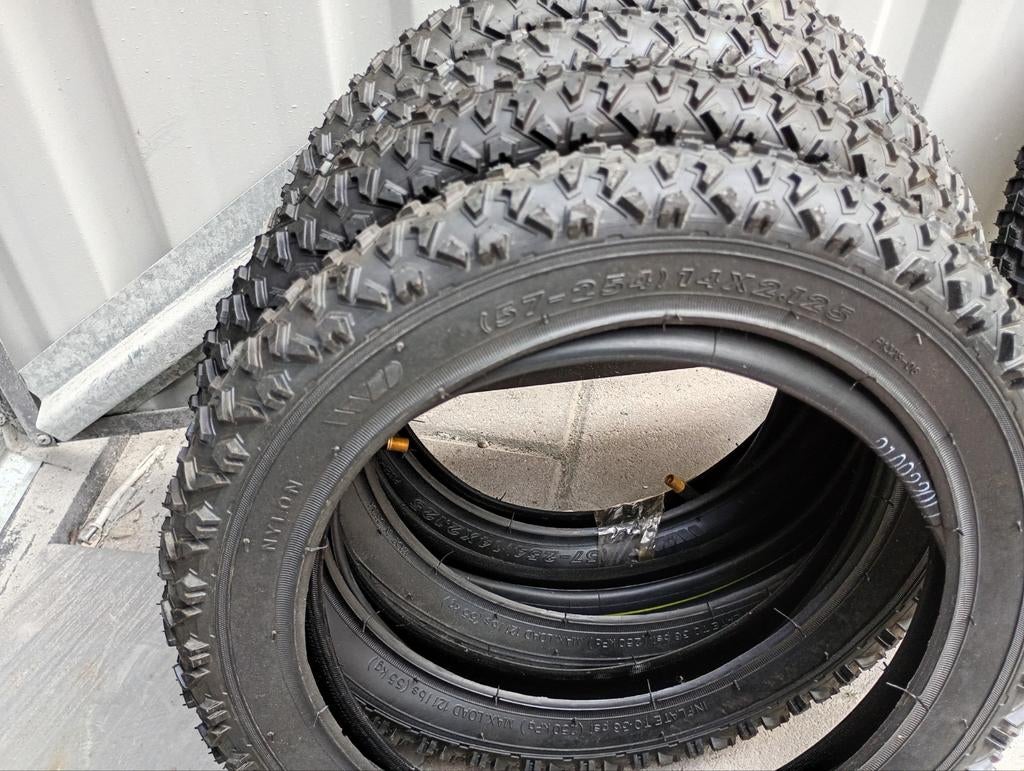 Fiets banden, Ophalen, Nieuw