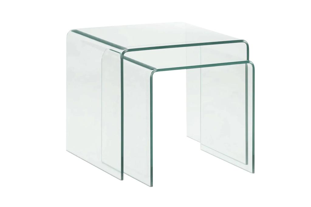 Kave Home Burano Bijzettafel - Set van 2 | Van €297,99, nu, 45 tot 60 cm, Minder dan 55 cm, Kave Home, Nieuw