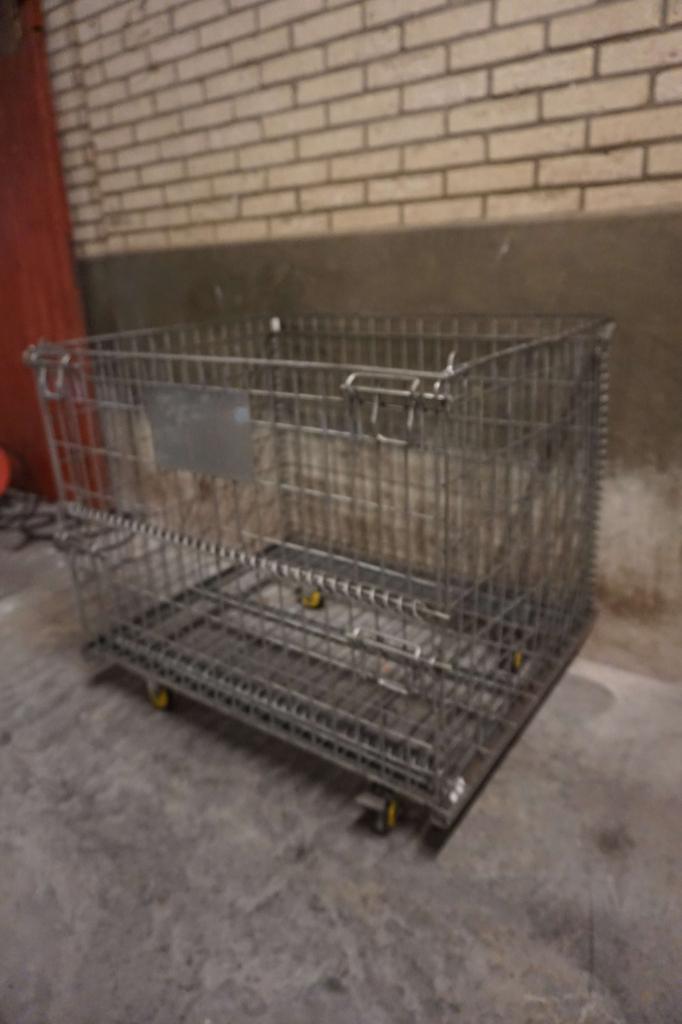 Winkelrek, opslagbak, rolcontainer verkoopbak - rijdbaar, Gebruikt, Transportkar, Niet ingevuld, Ophalen