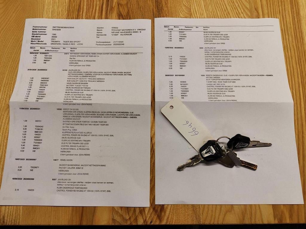 TRIUMPH TIGER 850 SPORT 850sport, Motoren, Motoren | Triumph, 888 cc, Motorrijbewijs A, Bedrijf, Meer dan 35 kW