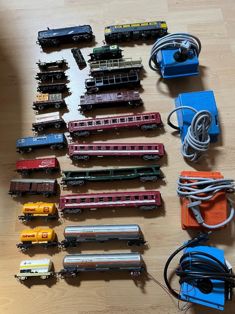 Modeltrein, Ophalen, Gebruikt, Gelijkstroom, Jouef