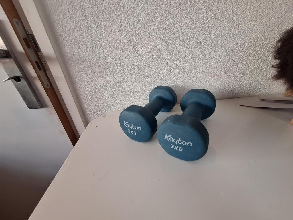 Kaytan dumbbells 3 kg, Ophalen of Verzenden