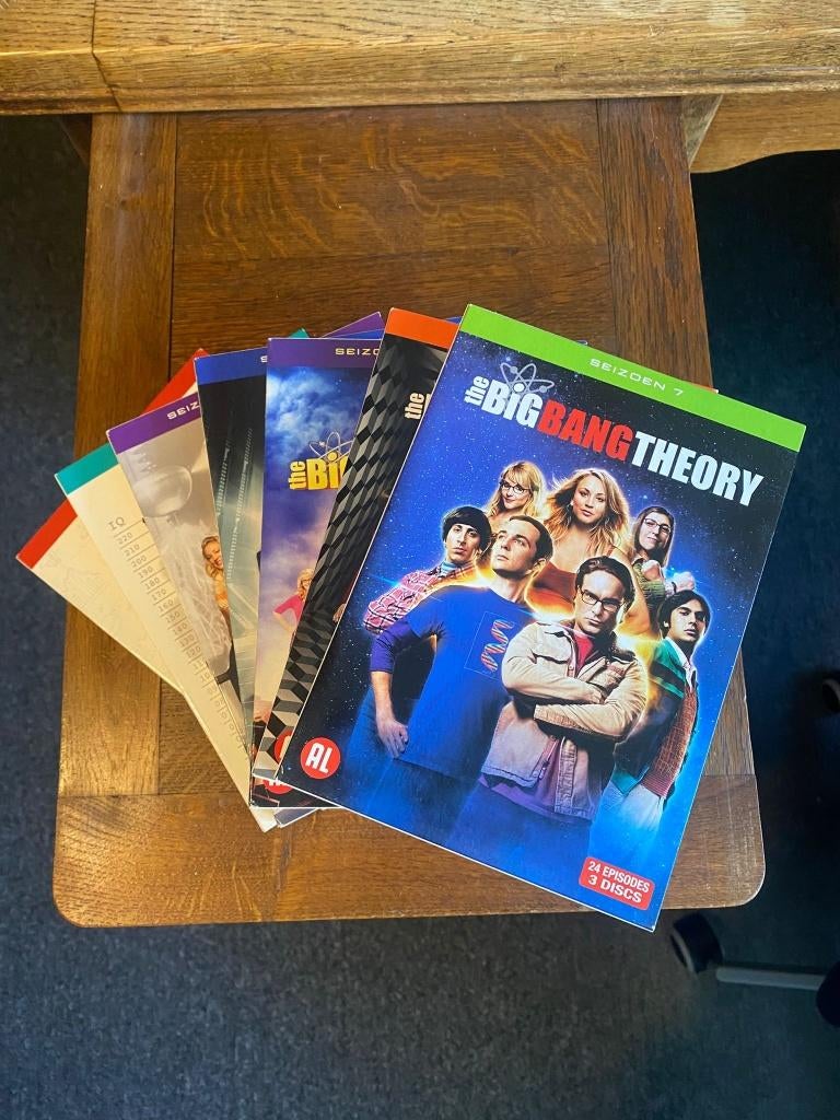 Big Bang Theory Seizoen1-7, Alle leeftijden, Boxset, Ophalen of Verzenden, Zo goed als nieuw