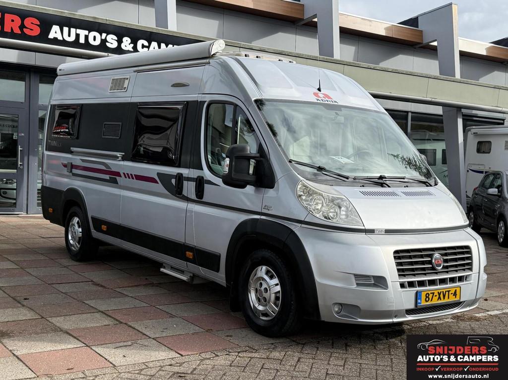 Adria TWIN SLX Automaat lengtebed van de eerste eigenaar, Automaat, Buscamper of Camperbus, Bedrijf, Diesel