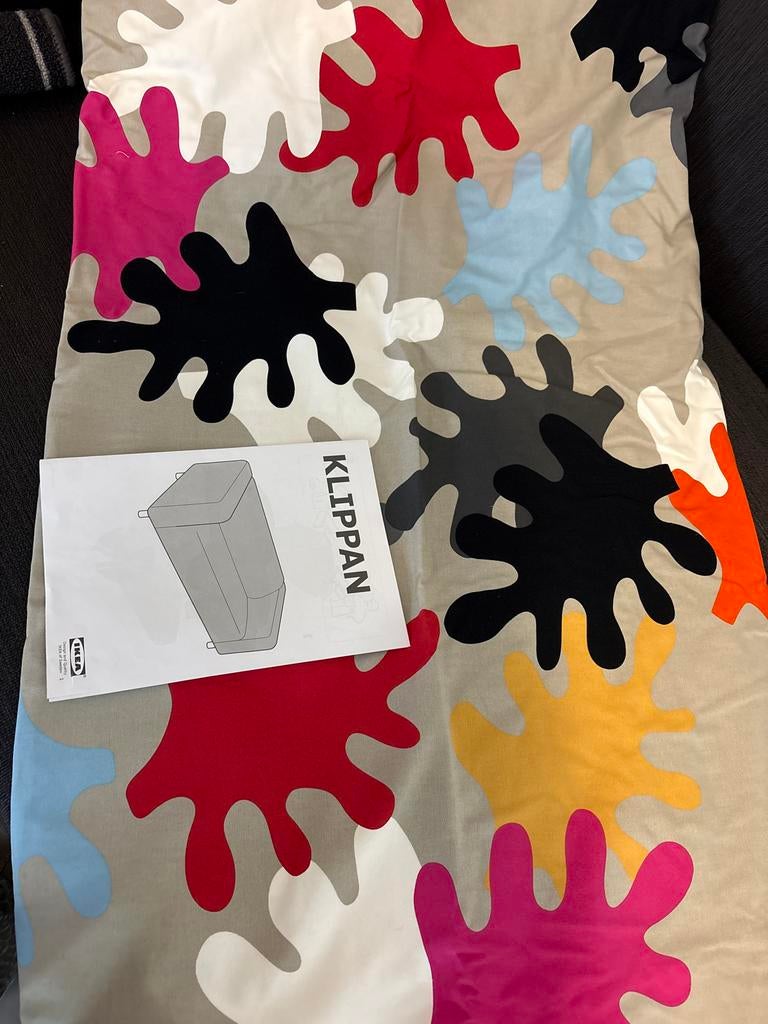 IKEA Klippan bankhoes - Nieuw in originele verpakking, Ophalen, 150 tot 200 cm, 75 tot 100 cm, Rechte bank