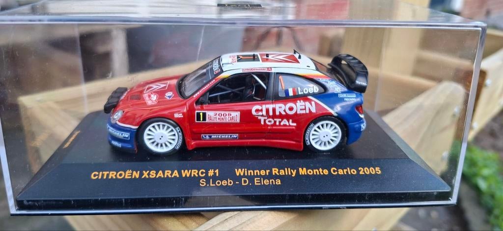 Citroën Xsara WRC #1 Rally Monte Carlo 2005  Nightvision, Hobby en Vrije tijd, Modelauto's | 1:43, Auto, Overige merken, Ophalen of Verzenden