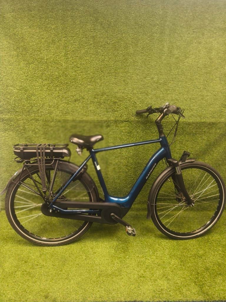 Batavus finez E-go Active elektrische herenfiets Bosch midde, Fietsen en Brommers, Elektrische fietsen, Gebruikt, Batavus, Ophalen of Verzenden