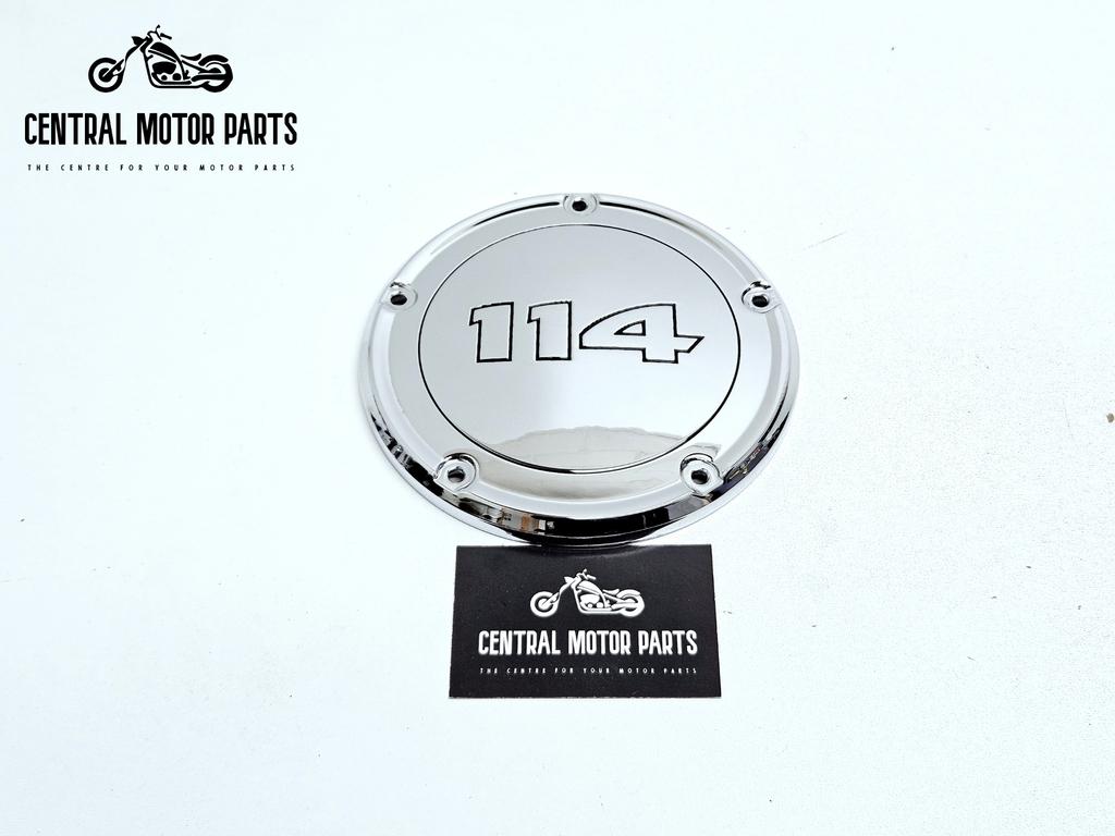 Chromen 114ci Derby Cover Softail 2018-up, Niet ingevuld, Niet ingevuld, Nieuw, Ophalen of Verzenden