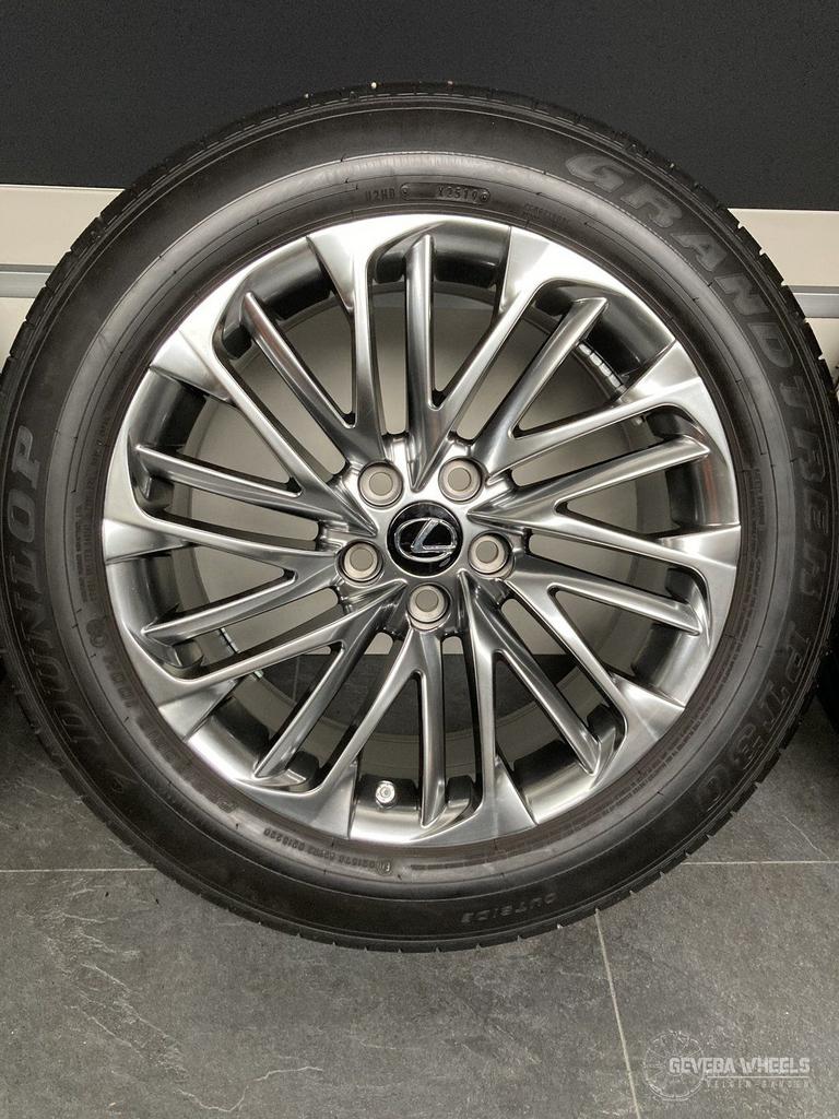 18” Lexus NX I (2017-2021) sport velgen + banden 5x114.3, 18 inch, Gebruikt, -, -