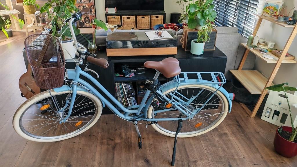 Dames fiets, Fietsen en Brommers, Fietsen | Dames | Damesfietsen, Zo goed als nieuw, Overige merken, Versnellingen, 50 tot 53 cm