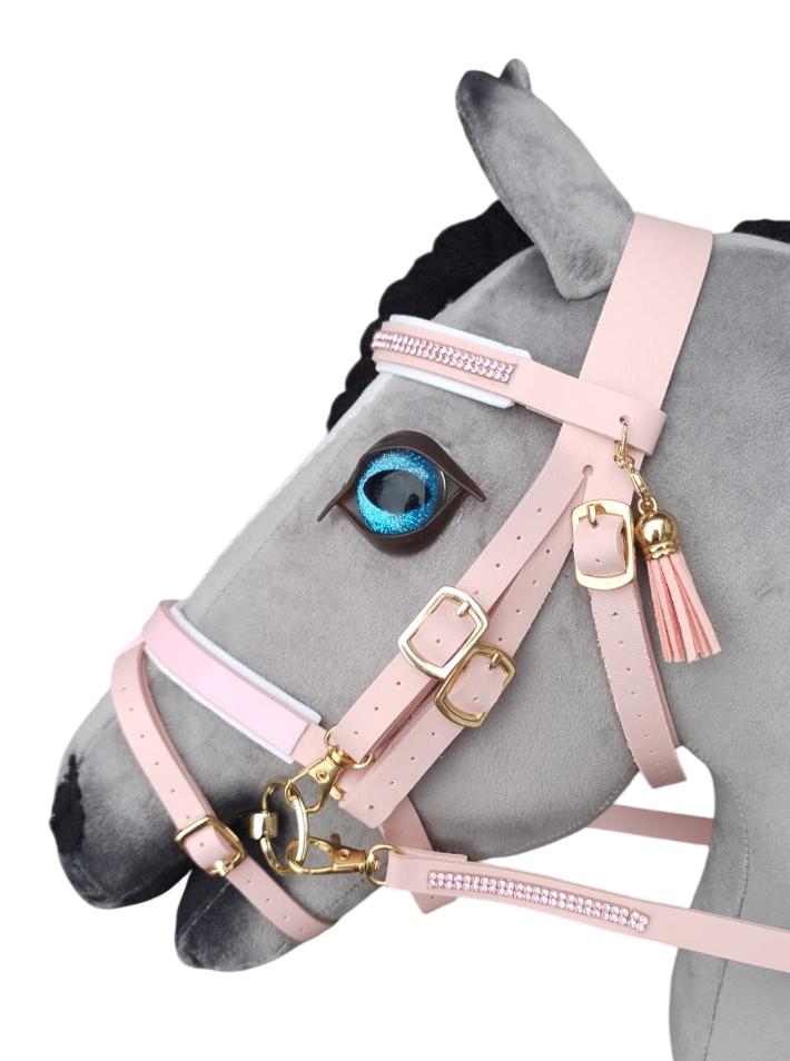 Hobbyhorse hoofdstel roze met goud!!!, Ophalen of Verzenden, Nieuw