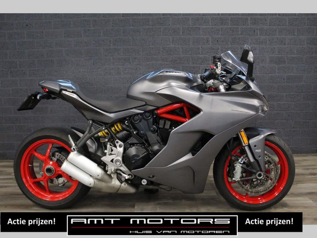 DUCATI SUPERSPORT S (bj 2019) 29,536 km Senna Grey, Motoren, Motoren | Ducati, DUCATI, 2 cilinders, Motorrijbewijs A, Bedrijf