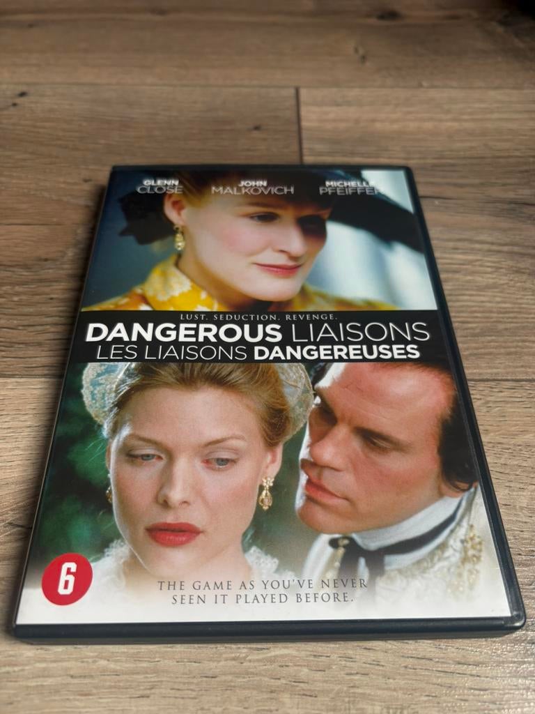 Dangerous Liasons met Michelle Pfeiffer, Cd's en Dvd's, Alle leeftijden, Ophalen of Verzenden, Zo goed als nieuw