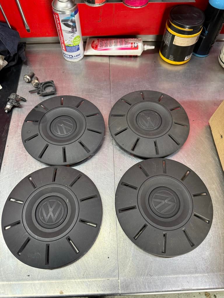 4 Stuks Auto Naafdoppen voor VW Transporter (T6) Panel