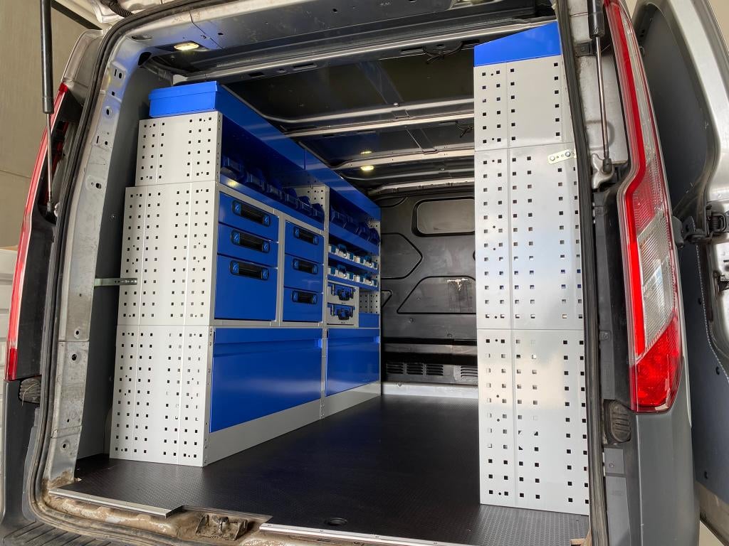 Ford Transit Custom bedrijfswagen inrichting, Ophalen of Verzenden, Bulters Bedrijfswageninrichtingen bv, Info@bulters.nl, De Houtakker 12D