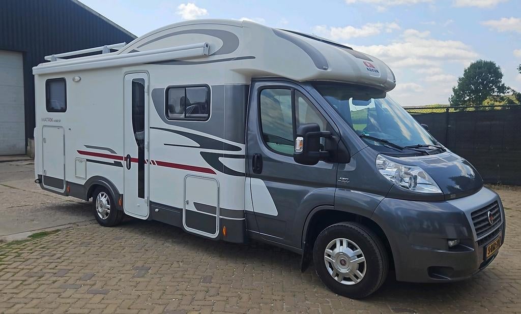 Adria Matrix M 680SP - 79.386 KM - 2013 - dakairco -  Euro 5, Koelkast, Luifel, Fiat, 7 tot 12 maanden geleden