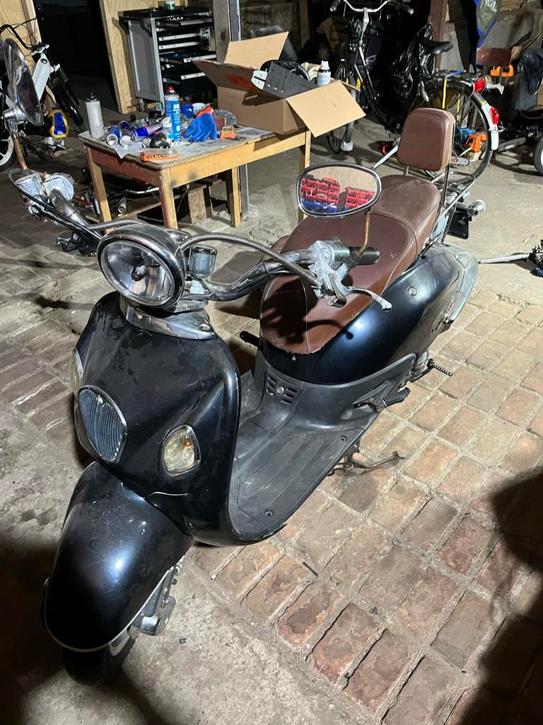 Scooter loop of sloop, Ophalen of Verzenden, Gebruikt, Zadel, Overige merken