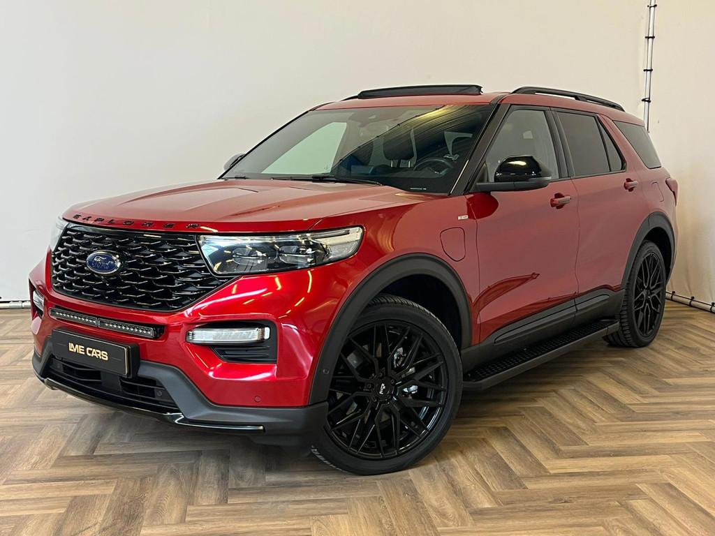 Ford EXPLORER 3.0 V6 EcoBoost PHEV ST-Line|7-PERS|PANO|GROOT, Automaat, Gebruikt, Bedrijf, 2956 cc