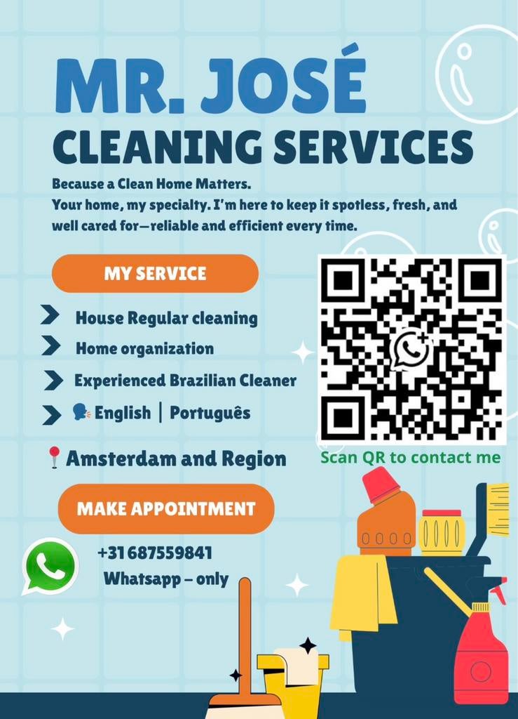 Regular House Cleaning | Office Cleaning | Amstedam & Region, Vacatures, Overige niveaus, Overige vormen