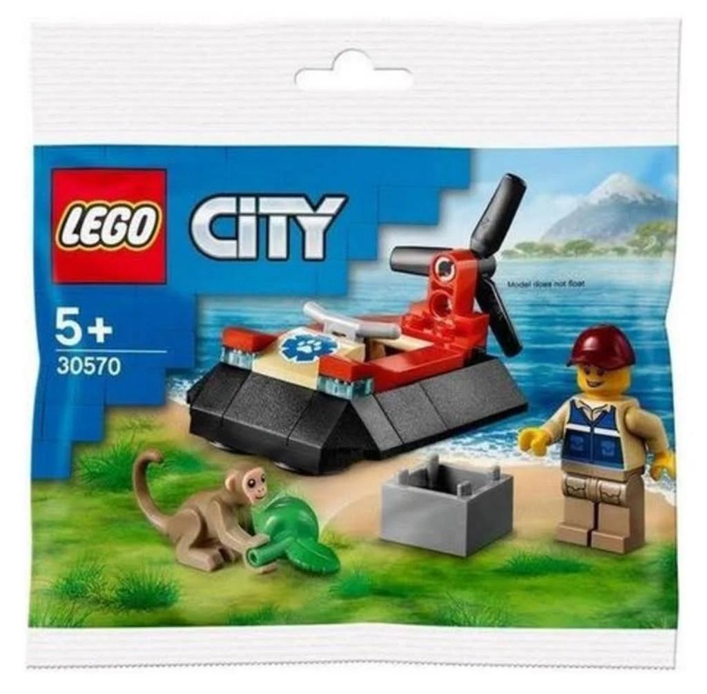 LEGO City 30570 Wildlife Rescue HoverCraft 31 delig PolyBag, Kinderen en Baby's, Speelgoed | Duplo en Lego, Nieuw, Lego, Complete set